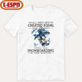 Official All Men Are Created Equal, Only The Best Still Go Snowboarding In Their Seventies T-Shirt