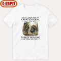 Official All Men Are Created Equal Only The Best Still Go Turkey Hunting In Their Sixties Shirt