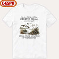 Official All Men Are Created Equal, Only The Best Still Goose Hunting In Their Eighties Shirt