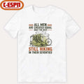 Official All Men Are Created Equal Only The Best Still Hiking In Their Seventies Shirt