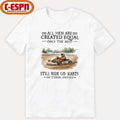 Official All Men Are Created Equal Only The Best Still Ride Go-Karts In Their Sixties T-Shirt