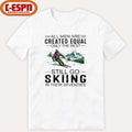 Official All Men Are Created Equal Only The Best Still Skiing In Their Seventies 70s Classic T-Shirt
