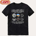 Official All Men Are Created Equal Only the Best Still In Command in Their Sixties Shirt
