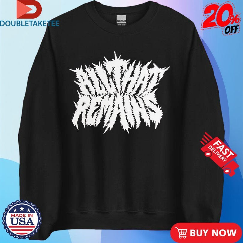 Official All That Remains Black Metal Shirts