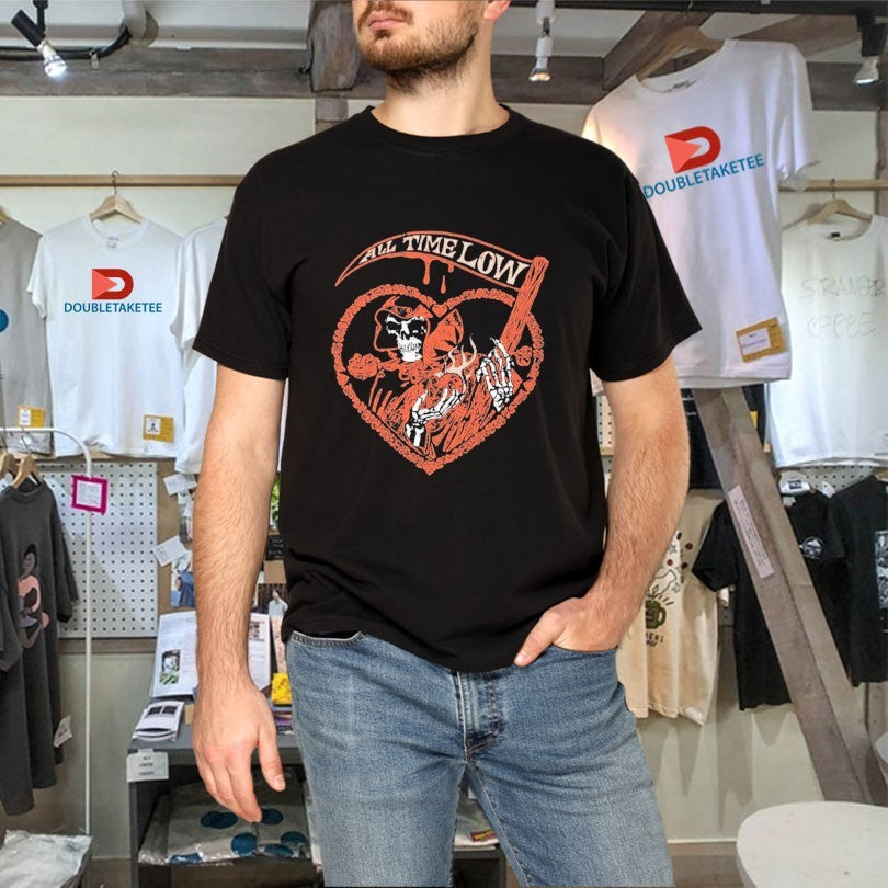Official All Time Low Grim Reaper Valentine’s Day Shirts