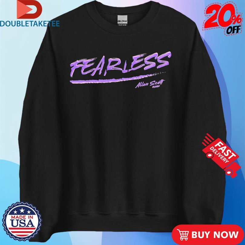 Official Allan Scott Fearless Not Alone Shirts