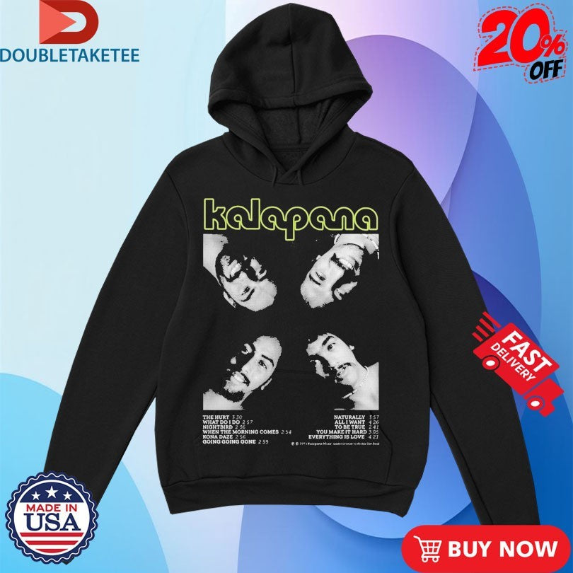 Official Aloha Got Soul Kalapana Album Cover T-shirts