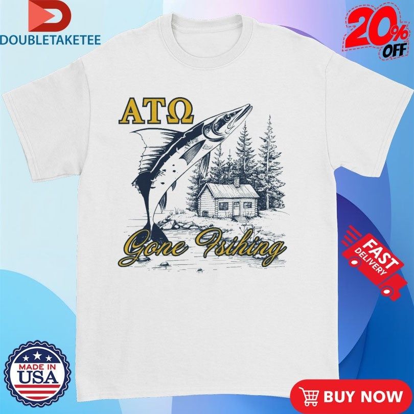 Official Alpha Tau Omega Gone Fishing Shirts