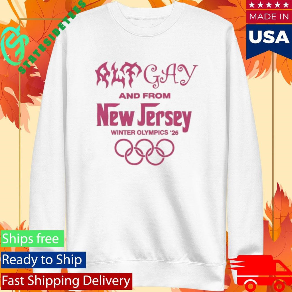 Official Alt Gay And From New Jersey Winter Olympics 26 Shirt