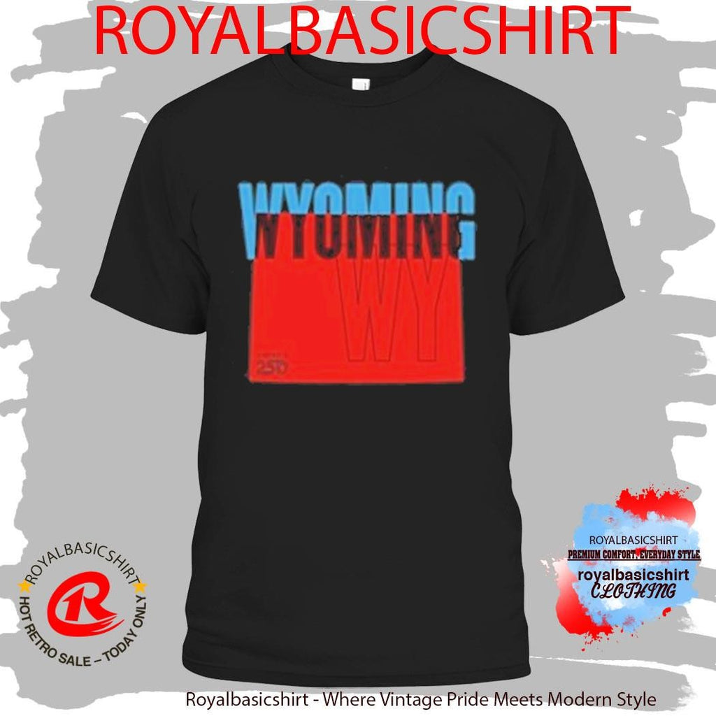 Official America250 Wyoming T-Shirt