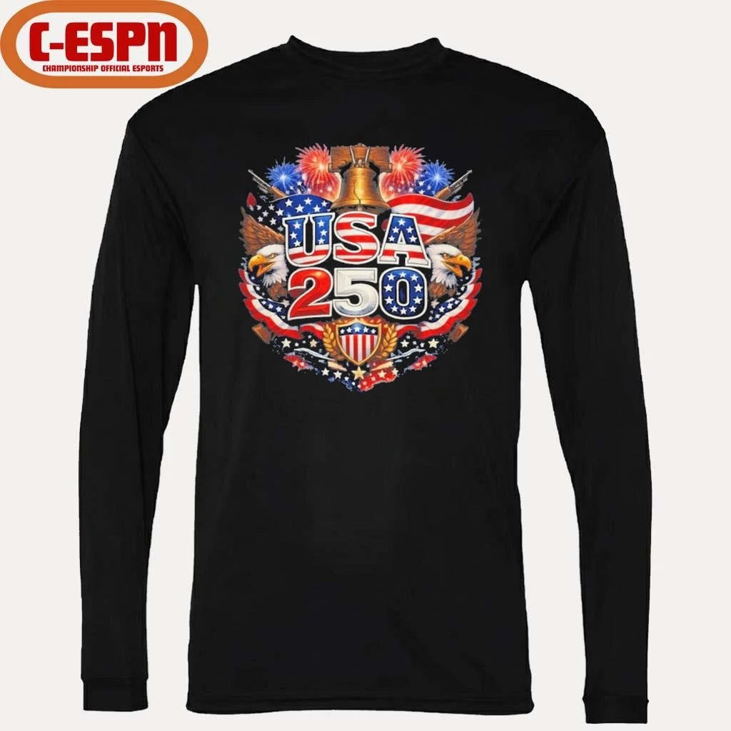 Official America’s 250th Anniversary Built on Freedom Since 1776 T-Shirt