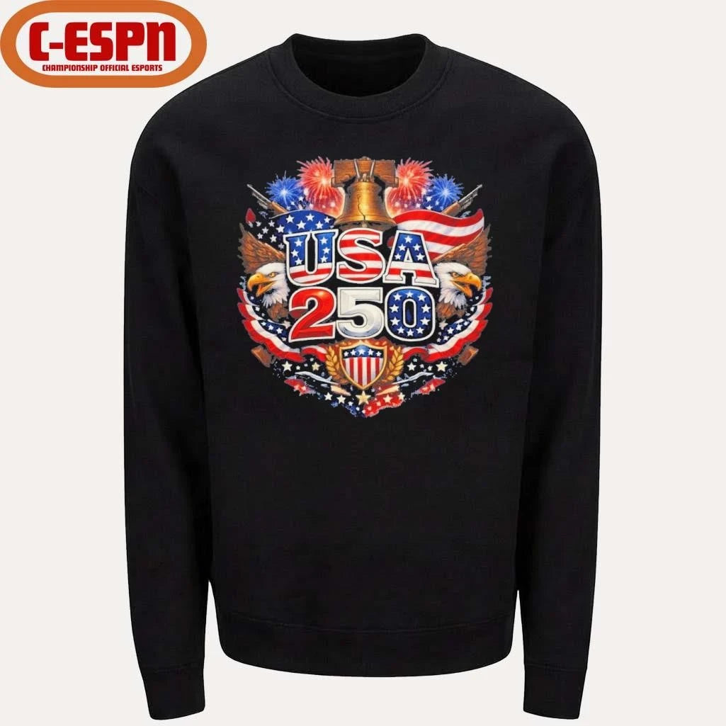 Official America’s 250th Anniversary Built on Freedom Since 1776 T-Shirt