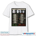 Official Amyl and the Sniffers Zagreb, Oslo, Copenhagen, and London Poster T-Shirt