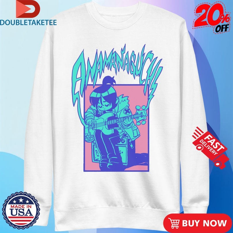 Official Anamanaguchi Scott Pilgrim Takes Off Knives Shirts
