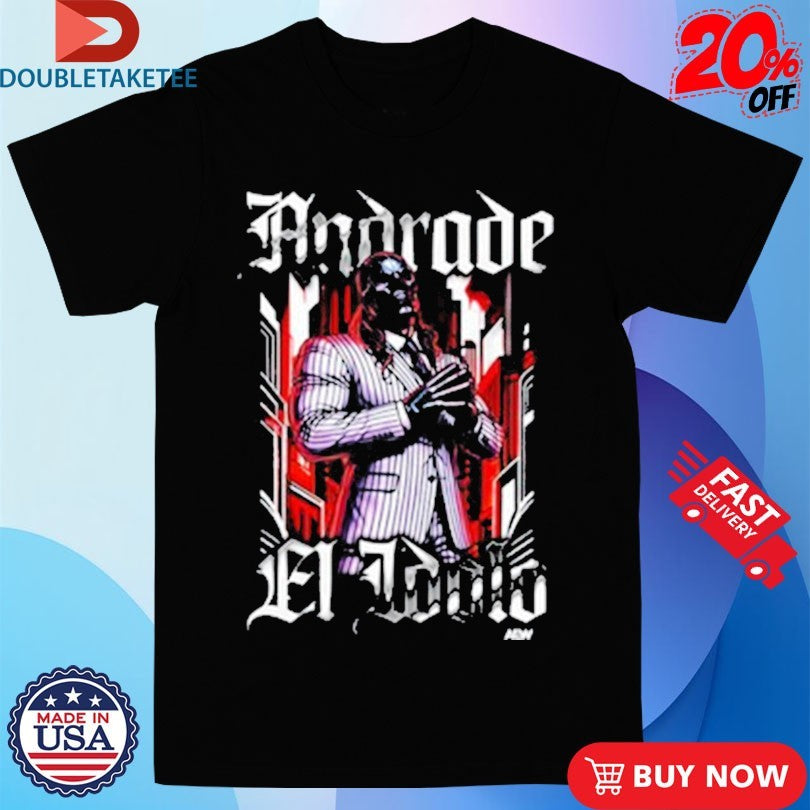 Official Andrade El Idolo Graphic Series Shirts