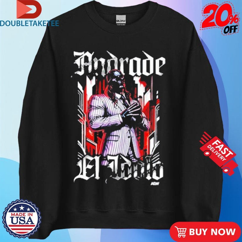 Official Andrade El Idolo Graphic Series Shirts