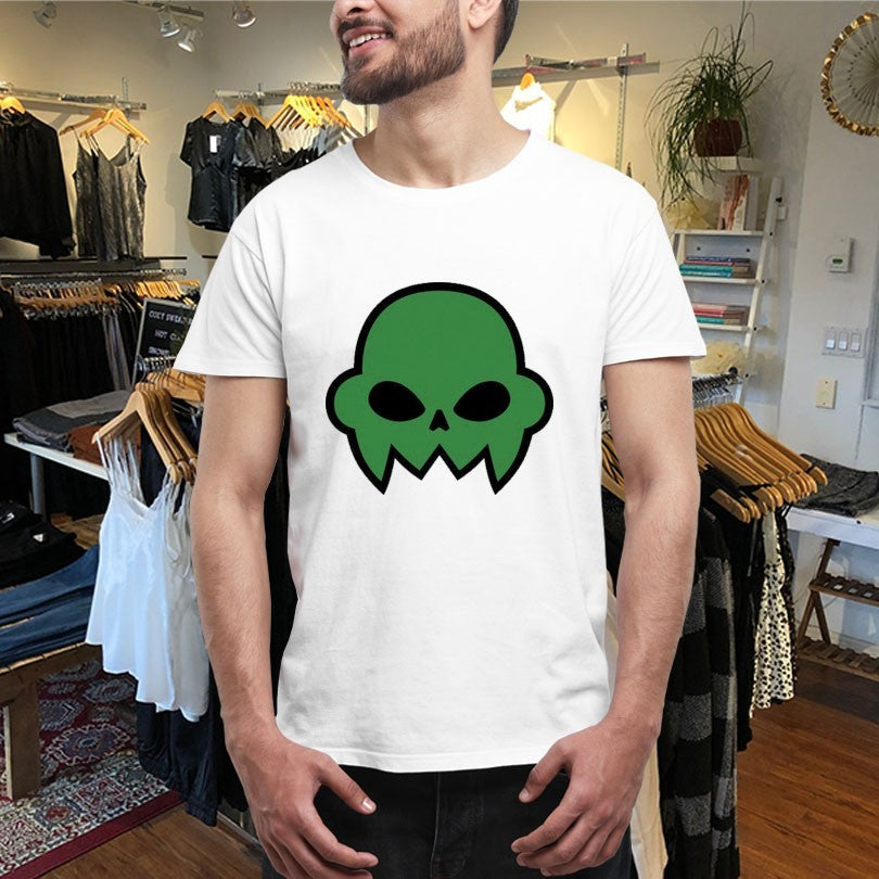 Official Andrew Hussie Homestuck Jake’s Green Skull Shirts