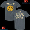 Official Andy Glaze Or You’re Doing It Wrong Circle Smile Shirts