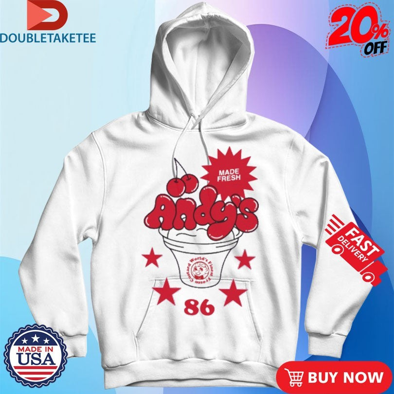 Official Andy’s Made Fresh Cherry Shirts