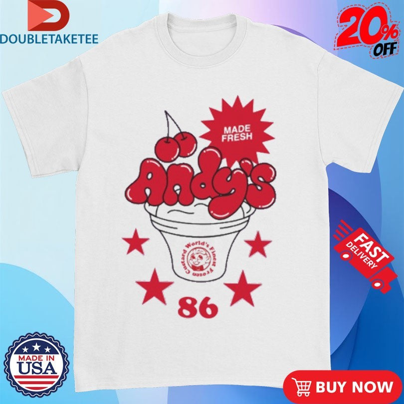 Official Andy’s Made Fresh Cherry Shirts