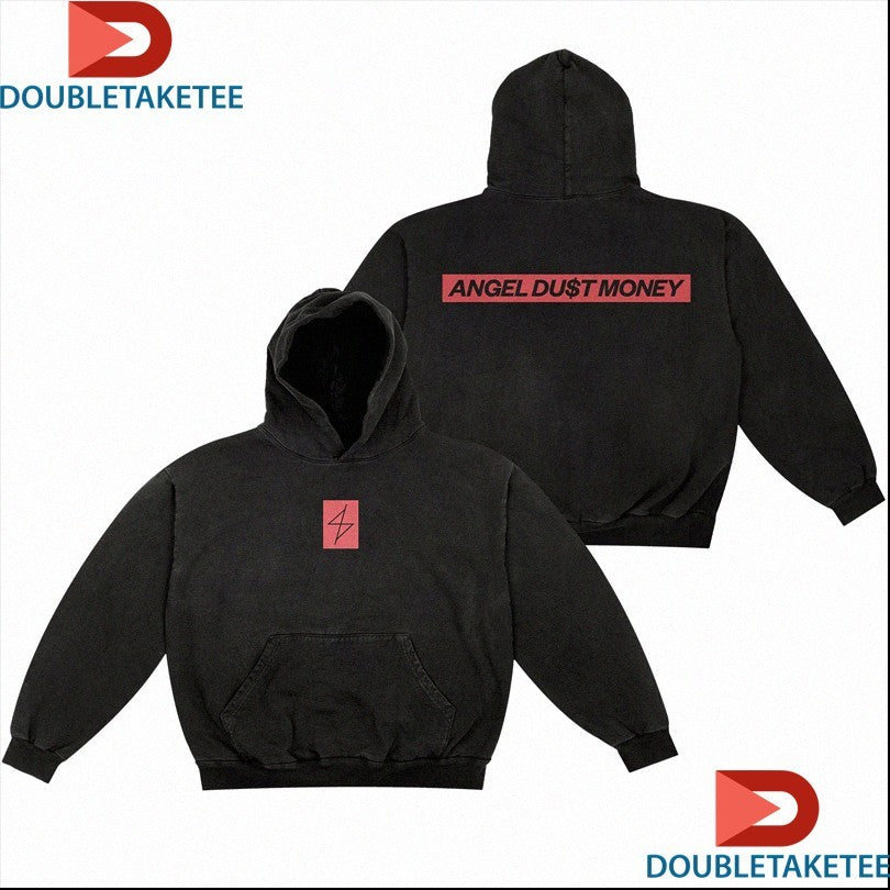 Official Angel Dust Money Block Logo Shirts