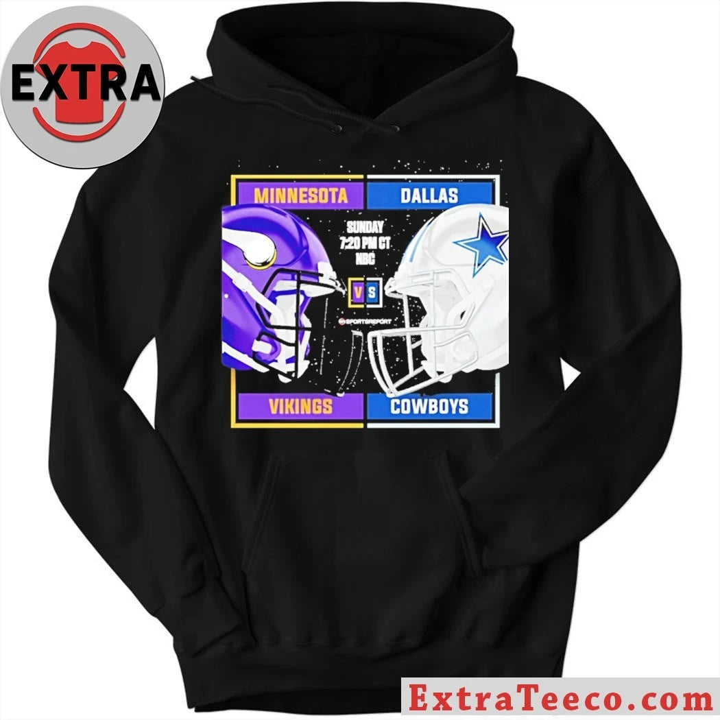 Official Announcement regarding the football game between the Minnesota Vikings and the Dallas Cowboys Shirt