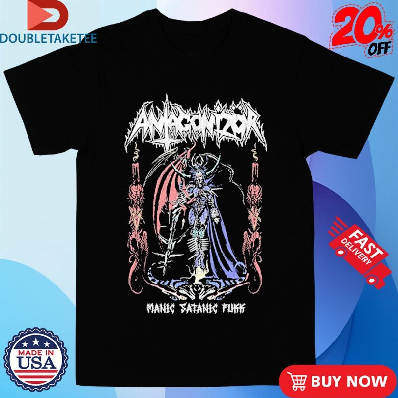 Official Antagonizör Manic Satanic Fukk Shirts
