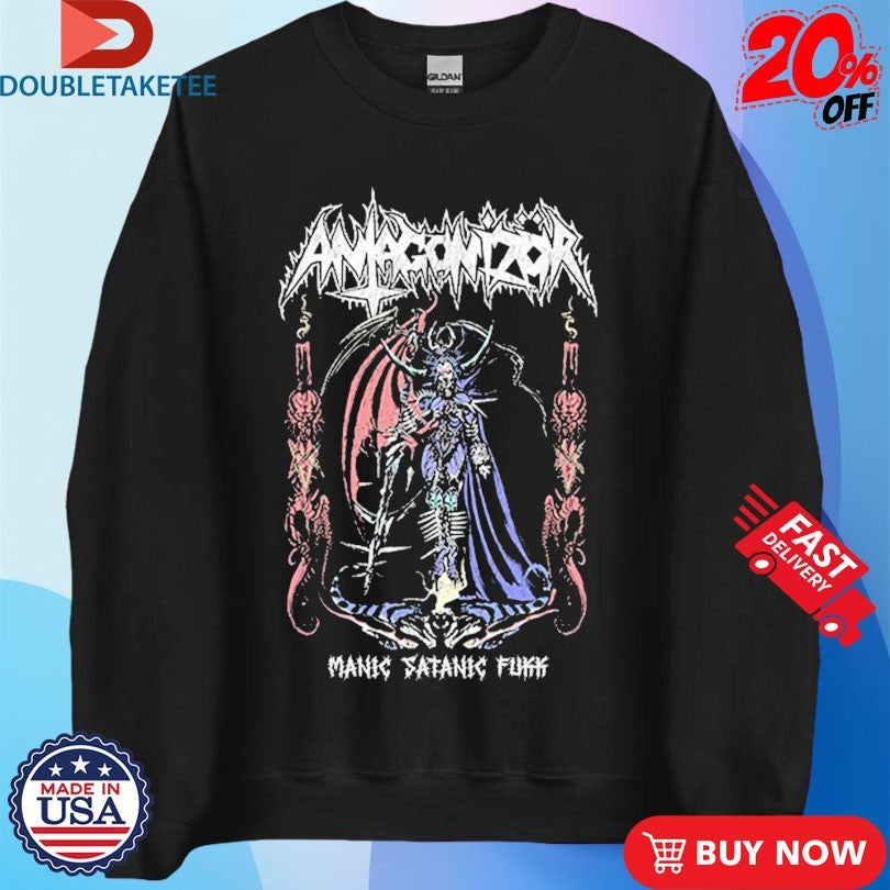 Official Antagonizör Manic Satanic Fukk Shirts