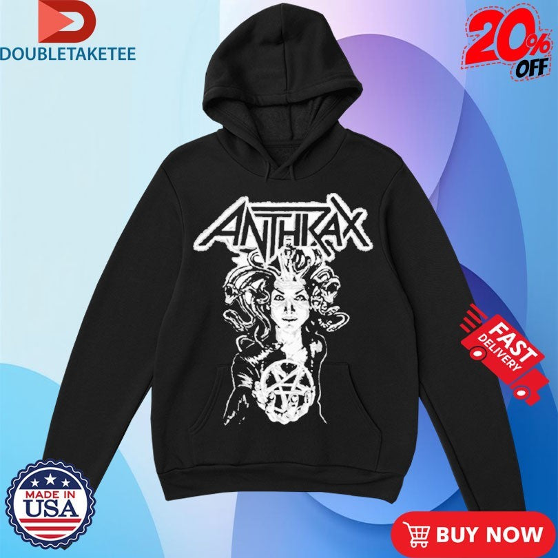 Official Anthrax Spreading The Disease 40th Anniversary Disease Hand Drawn Shirts