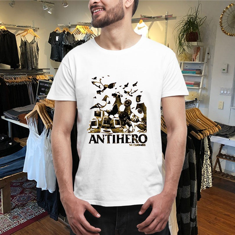 Official Anti Hero Skateboards Pigeon Intelligence Shirts