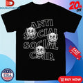 Official Anti Social Social Club X Motörhead Motor Games Shirts