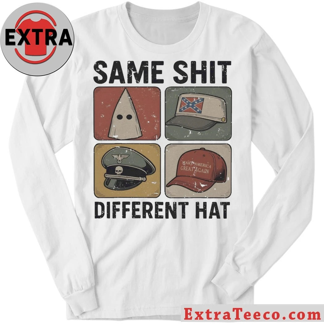Official Anti Trump Shirt – Same Shit Different Hat Political Protest 2026 Graphic T-Shirt