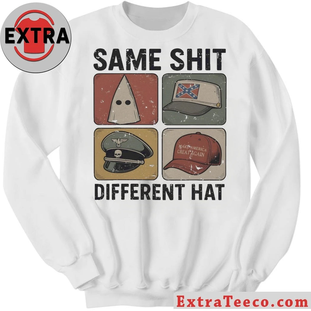 Official Anti Trump Shirt – Same Shit Different Hat Political Protest 2026 Graphic T-Shirt