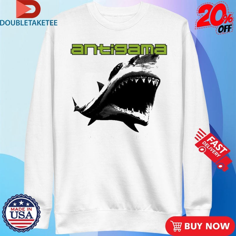 Official Antigama Cutting Edge Grind Shark Shirts