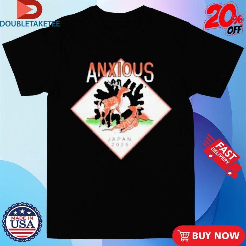 Official Anxious Japan 2025 Deers Shirts