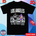 Official Anze Kopitar And Marcel Dionne Los Angeles All Time Point Leader Shirts
