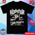 Official Anze Kopitar Los Angeles All Time Points Leader Wht T-Shirts