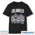 Official Anze Kopitar and Marcel Dionne Los Angeles Kings All-Time Points Leader t-shirt