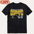 Official Appalachian State Football 2025 JLAB Birmingham Bowl Champions Helmet Shirt