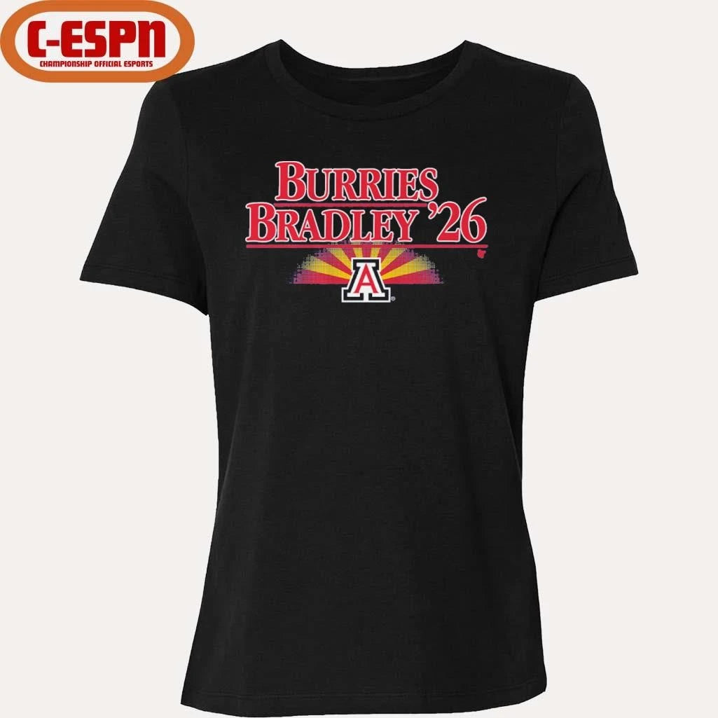 Official Arizona Basketball Brayden Burries-Jaden Bradley ’26 shirt