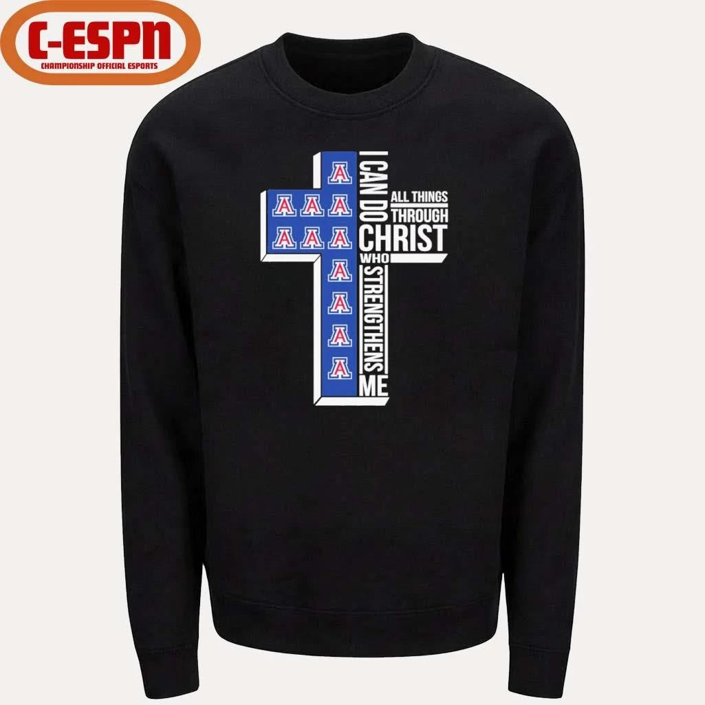 Official Arizona Basketball I Can Do All Things Through Christ Who Strengthens Me Shirt