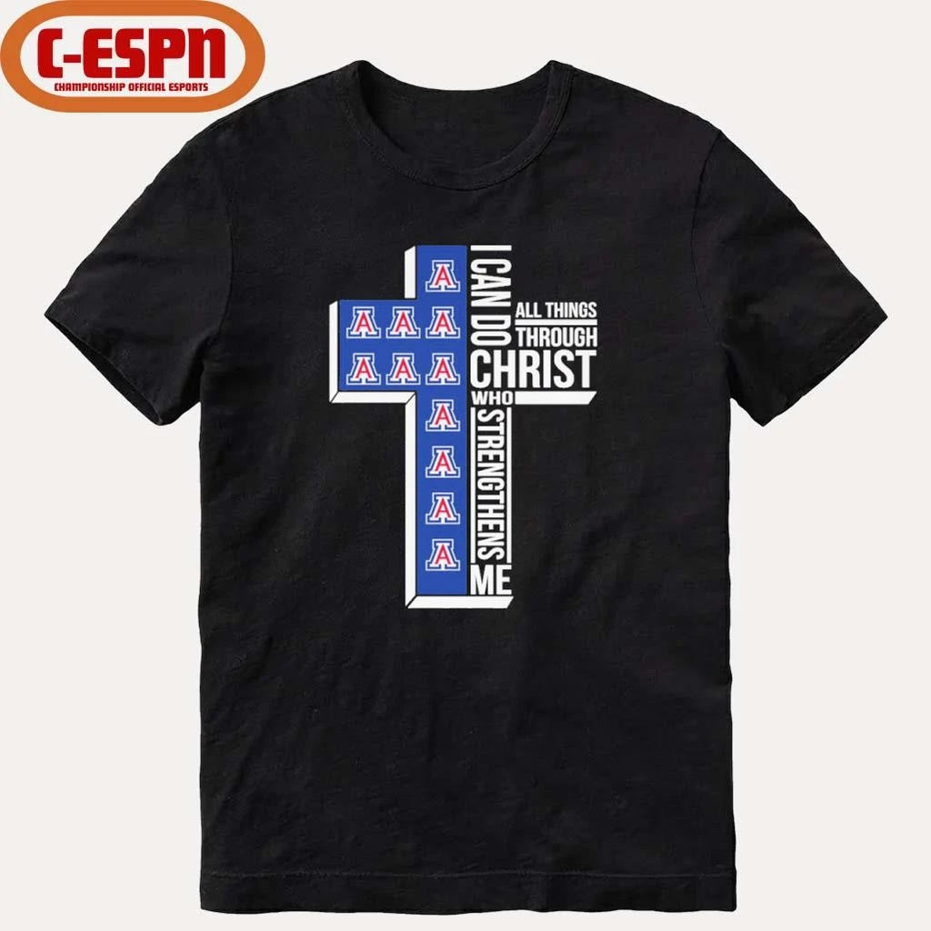 Official Arizona Basketball I Can Do All Things Through Christ Who Strengthens Me Shirt