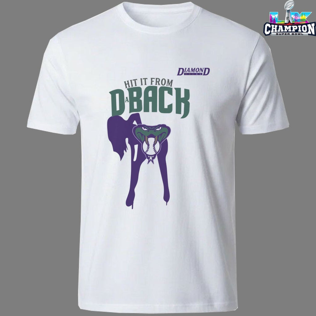 Official Arizona Diamondbacks Hit It From Da Back T-shirts