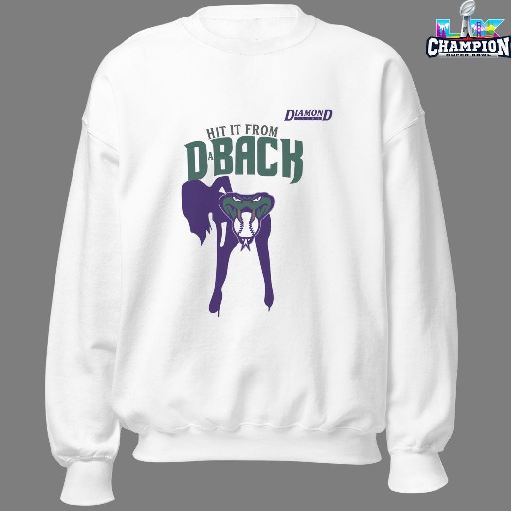 Official Arizona Diamondbacks Hit It From Da Back T-shirts