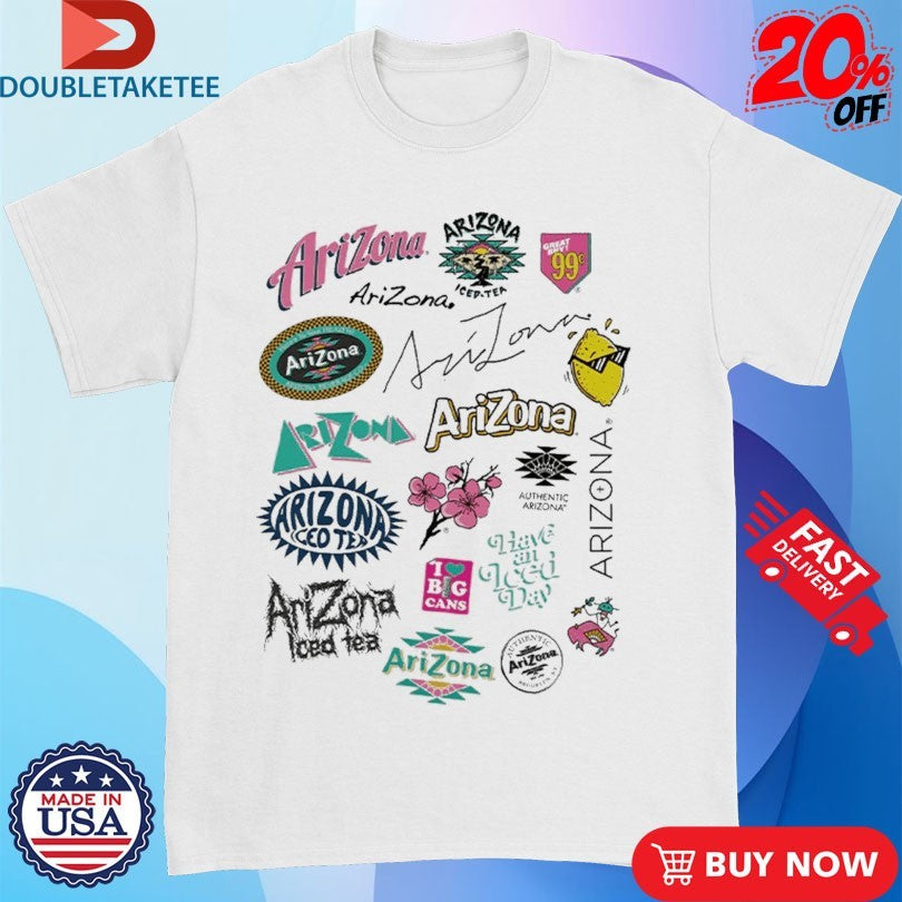 Official Arizona Logo Collage Shirts