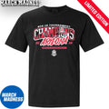 Official Arizona Men’s Basketball 2026 Big 12 Tournament Champions Banner T-Shirt