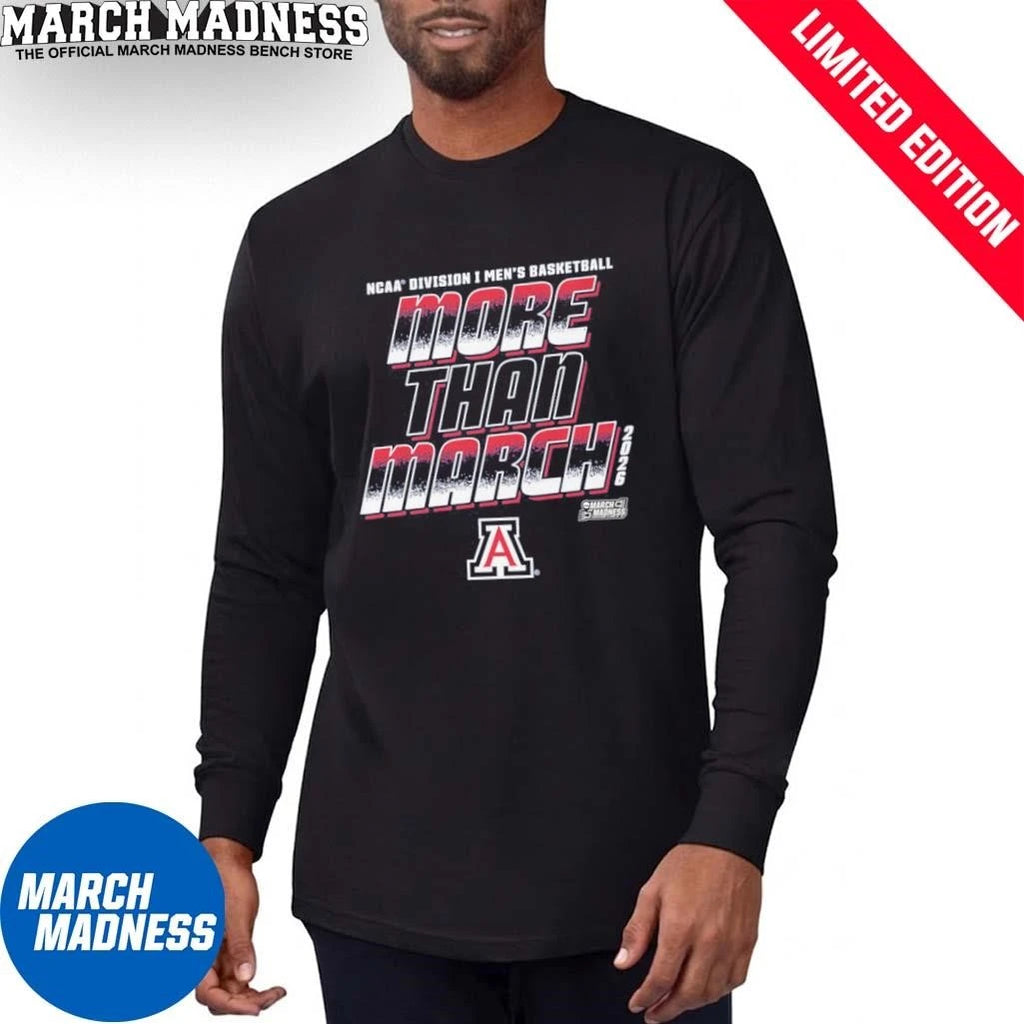 Official Arizona Men’s Basketball More Than March 2026 Shirt