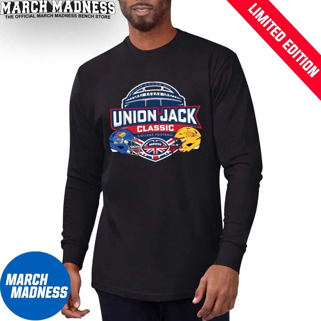Official Arizona State Sun Devils Vs Kansas Jayhawks 2026 Union Jack Classic Matchup shirt