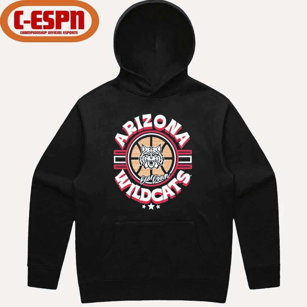 Official Arizona Wildcats Basketball Court Ball Shirt