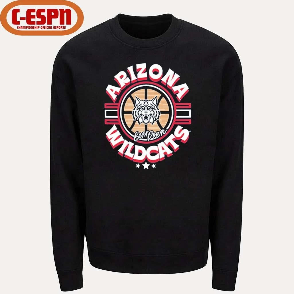 Official Arizona Wildcats Basketball Court Ball Shirt